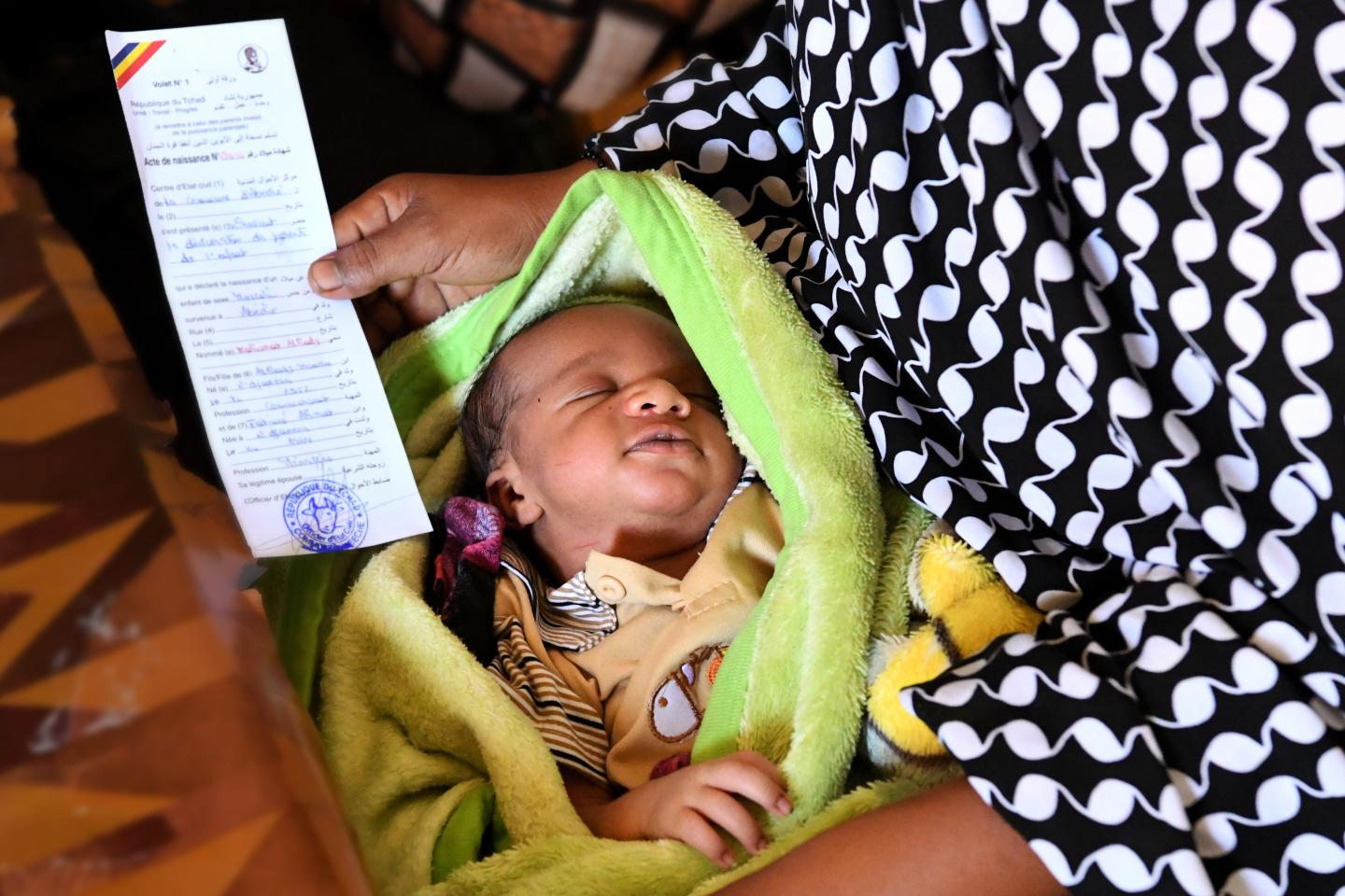 Birth registration made free for children in Chad until 2030
