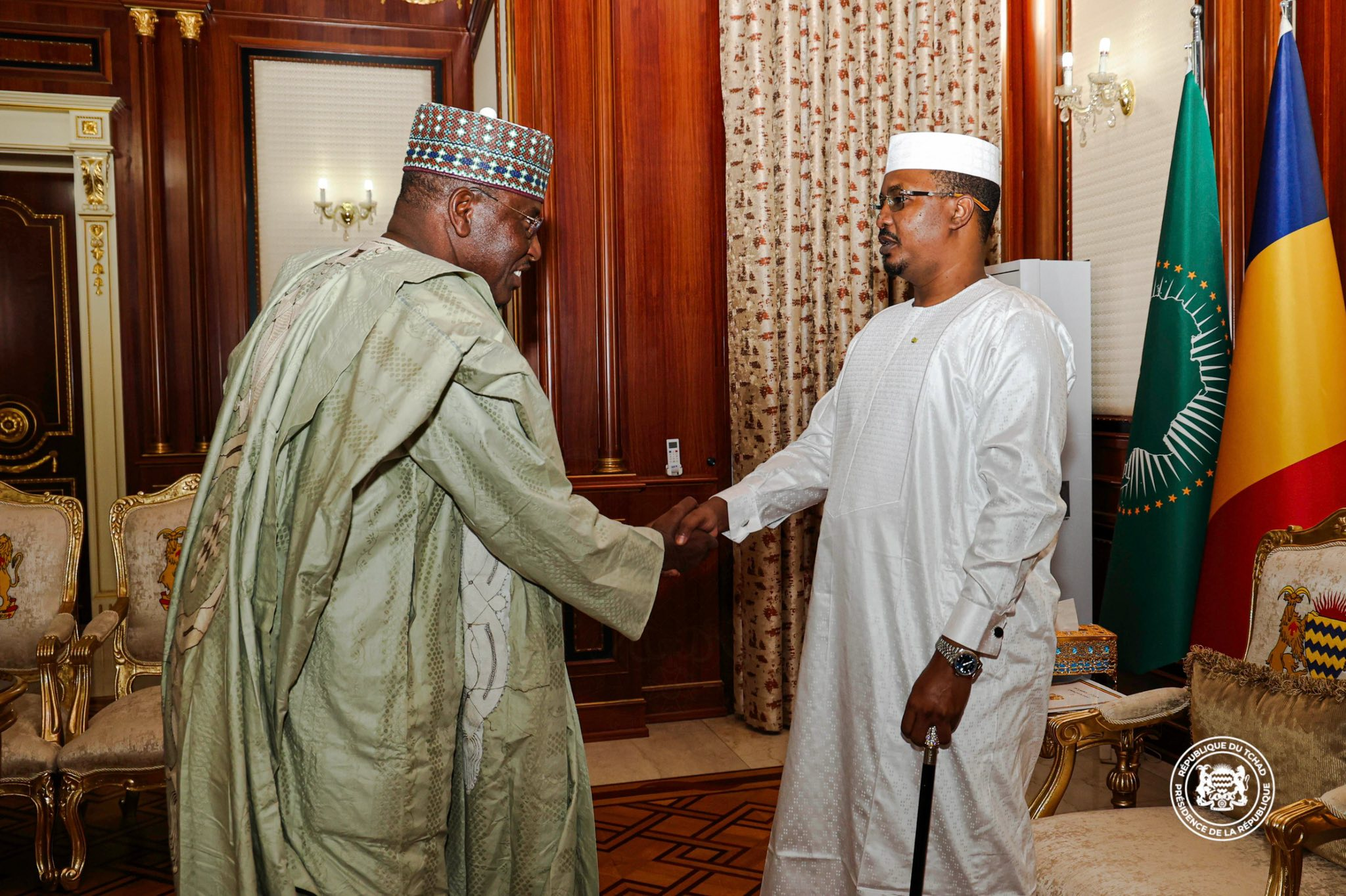 President Mahamat Idriss Deby Itno receives Chad Red Cross to discuss Eastern Humanitarian response