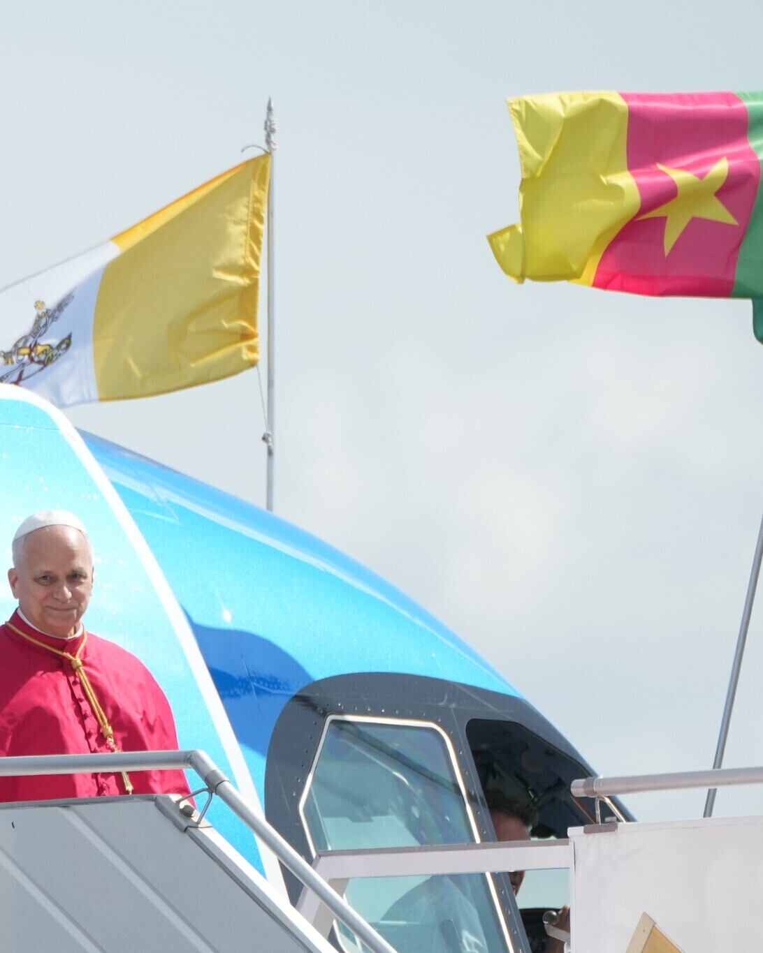 Why Pope Leo is visiting Cameroon ?